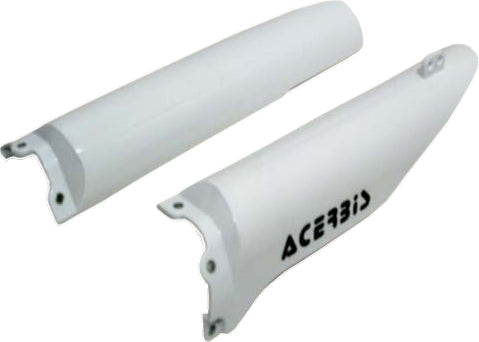 ACERBIS Fork Guard White for Suzuki RM250 and RM125 – Front Offroad Replacement Body Part