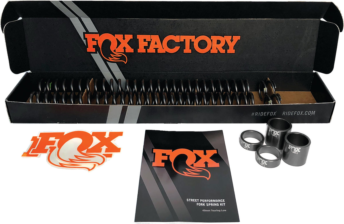 FOX Fork Spring Kit for Dyna 2006-2017 | Enhance Harley Davidson Handling and Ride Comfort