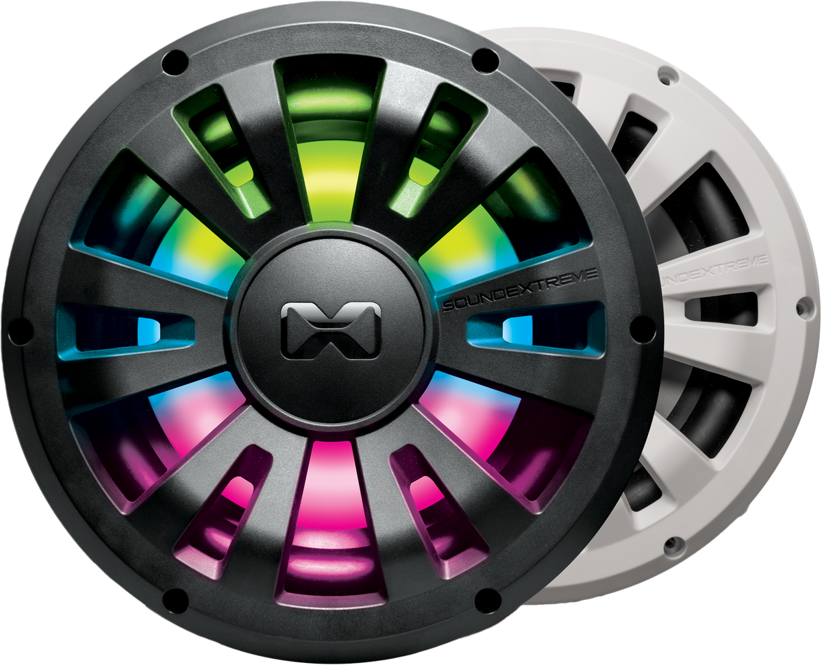 ECOXGEAR SEI-SEXSUB10 10-Inch Marine Grade Wired Subwoofer for ATV and UTV Audio Systems