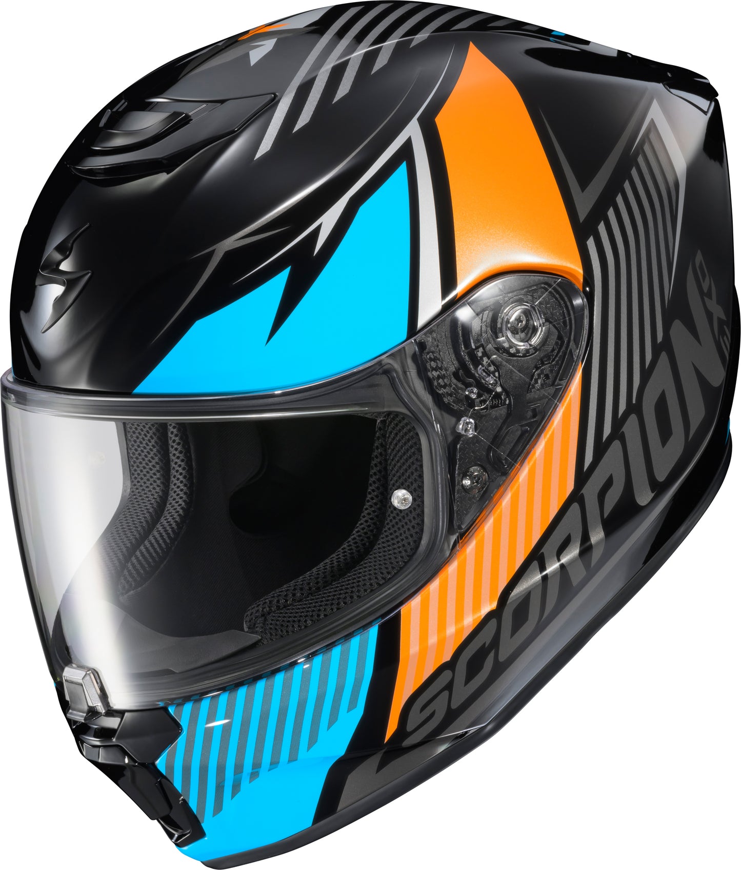 Scorpion EXO Exo R330 Full Face Helmet in Light Blue, Medium