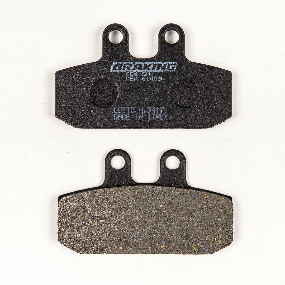 BRAKING Part Number 684SM1 Semi Metallic Brake Pad Set for Aprilia Mana 850 Gt Abs