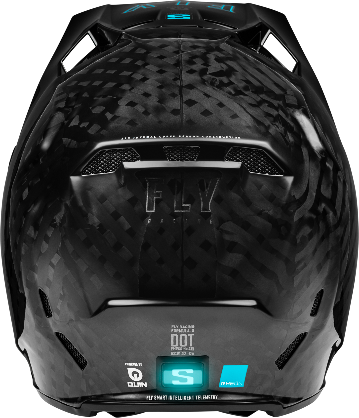 Fly Racing Formula S Carbon Helmet Black X-Large – Offroad Motorcycle Helmet with Crash Detection and Advanced Safety Features