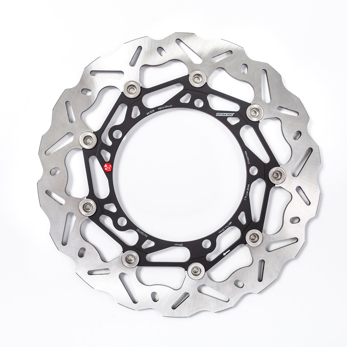 BRAKING SK2 Directional Front Right Brake Rotor for Triumph Speed Triple 1050 and Sprint GT 2011-2014