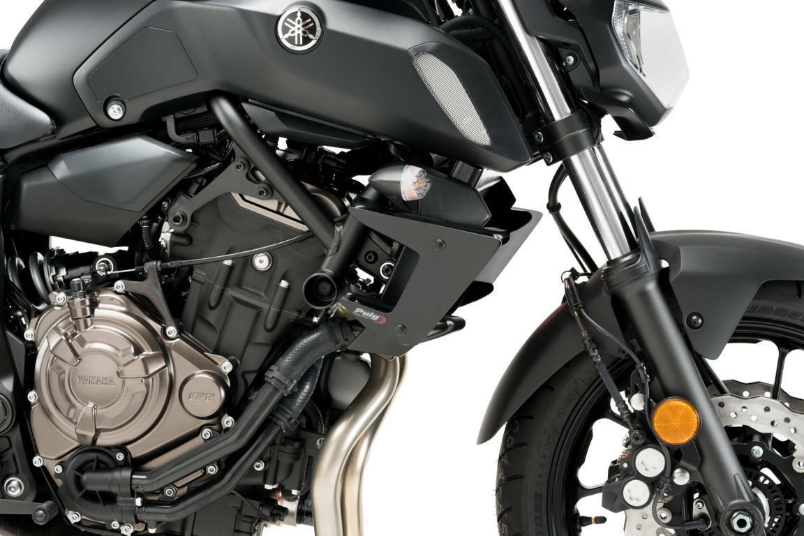 PUIG Downforce Side Spoilers for Yamaha MT-07 (2018-2020) – Black
