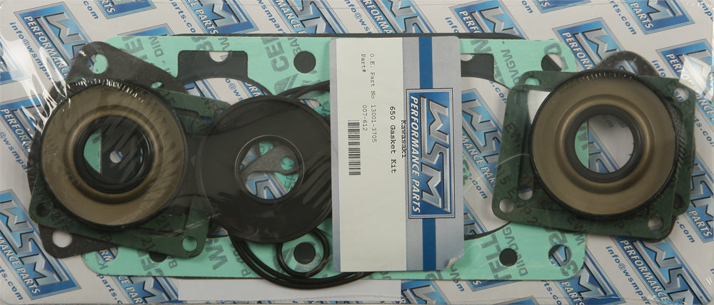 WSM Complete Engine Gasket Kit for Kawasaki Jet Mate and X2 Models - Part 007-612