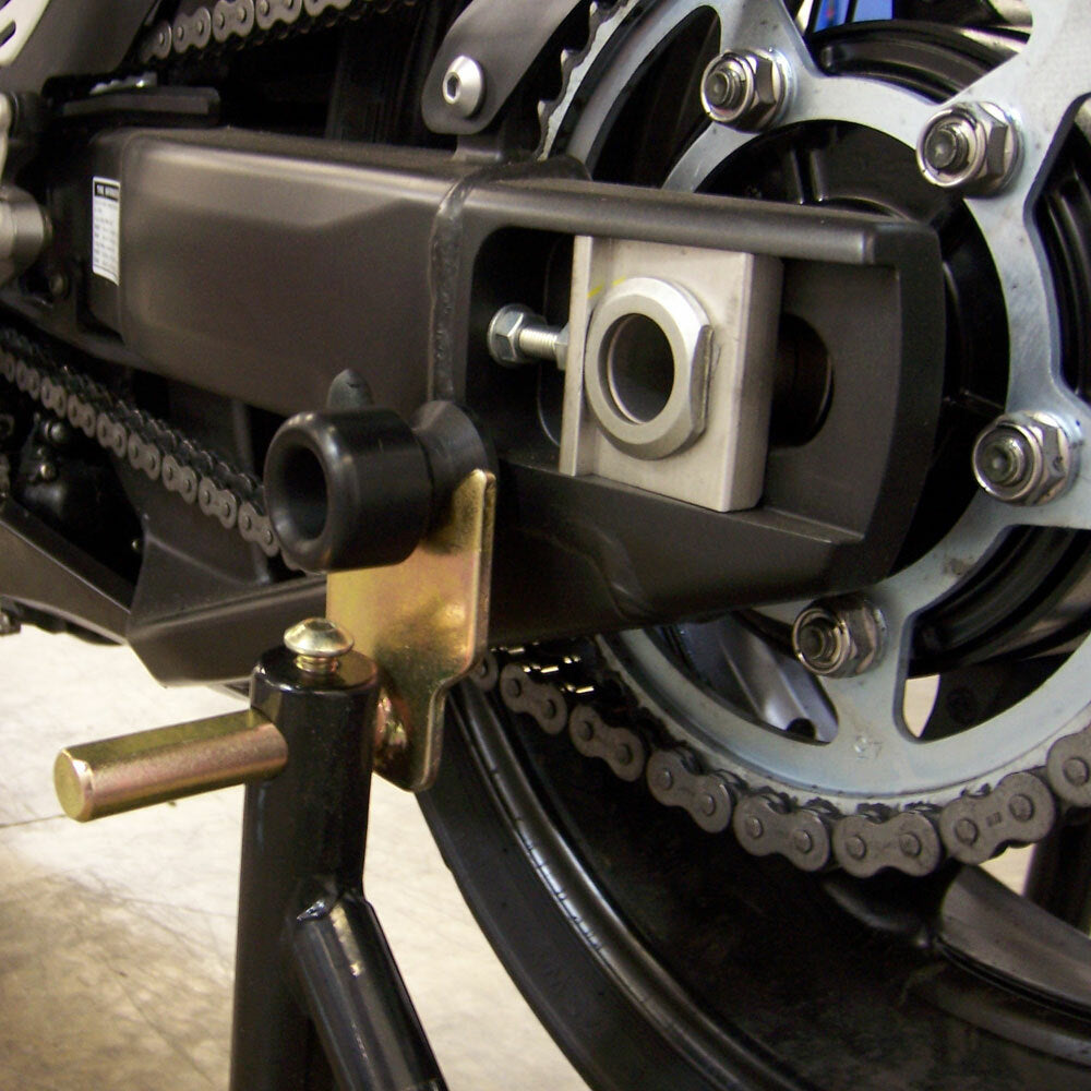 Shogun Swingarm Sliders Black for Yamaha MT-03 (2020-2023) – Body Protection and Spool Compatibility