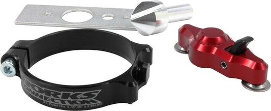 Works Pro Launch Start Device for KTM 50 SX and SX-E 5 – Easy Set, CNC Aluminum, Race-Grade Offroad Suspension Component