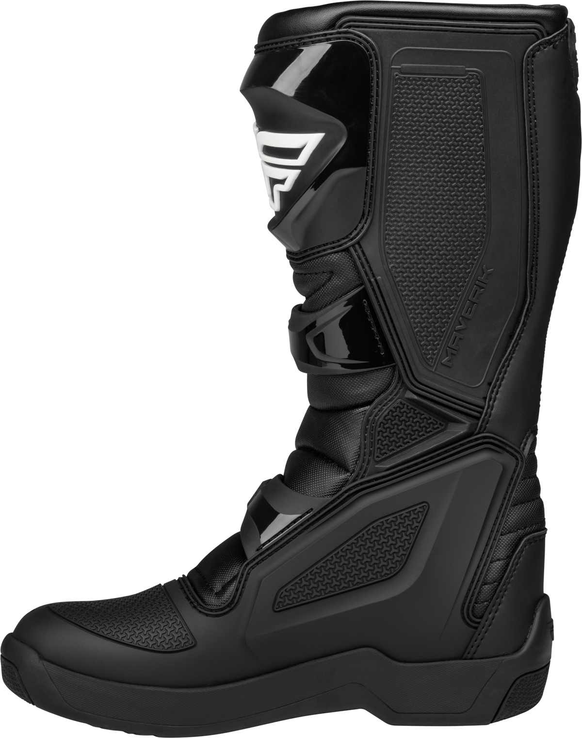 Fly Racing Maverik LT Offroad Motorcycle Boots Black Size 10