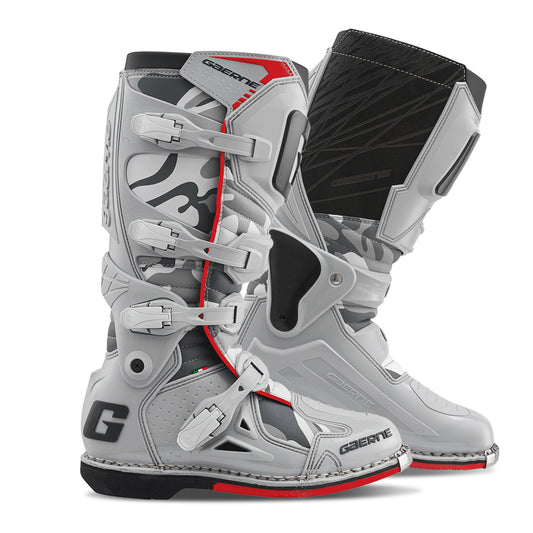 Gaerne Fastback Endurance Offroad Boots Snow Camo US 8