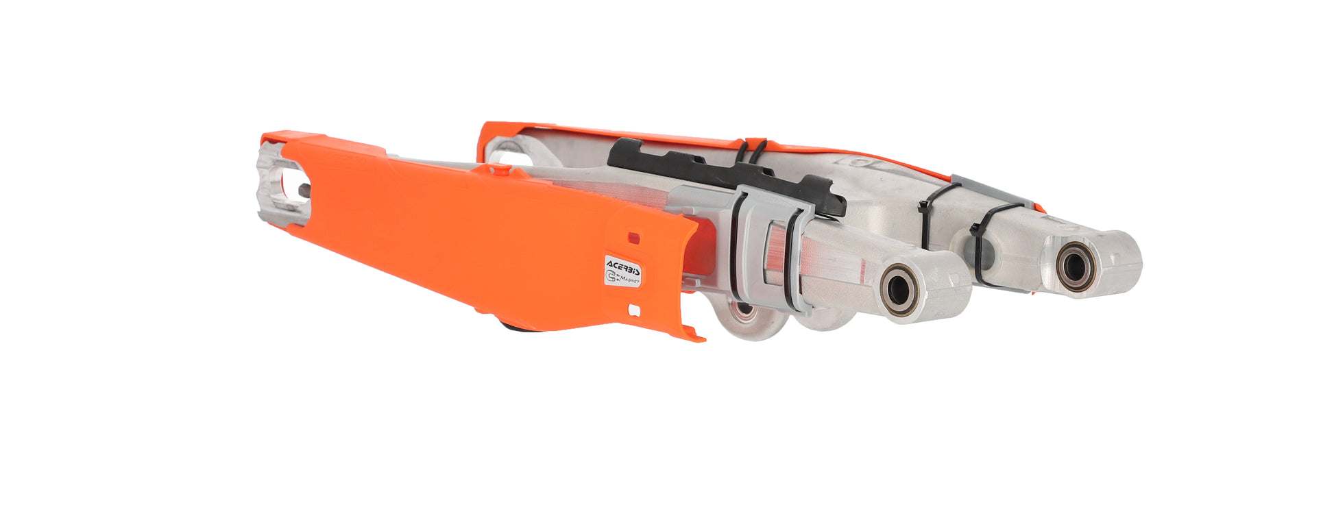 ACERBIS Teketmagnet Swingarm Protectors for KTM Offroad Models in Orange