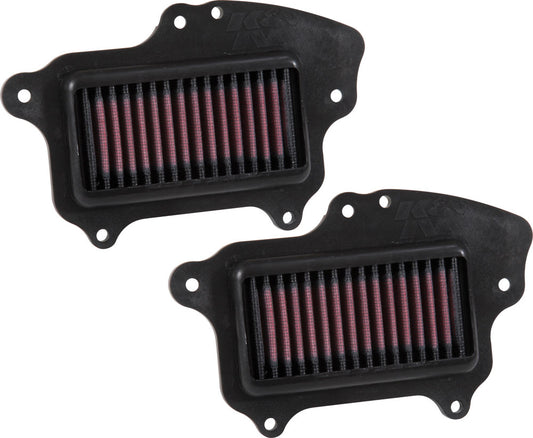 K&N SU-1409 High-Performance Washable Air Filter for Suzuki VL1500B and VL1500T Models