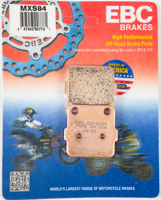 EBC MXS84 Extreme Pro Moto X Race Brake Pads for Honda Rancher 4x4 (2014-2015)