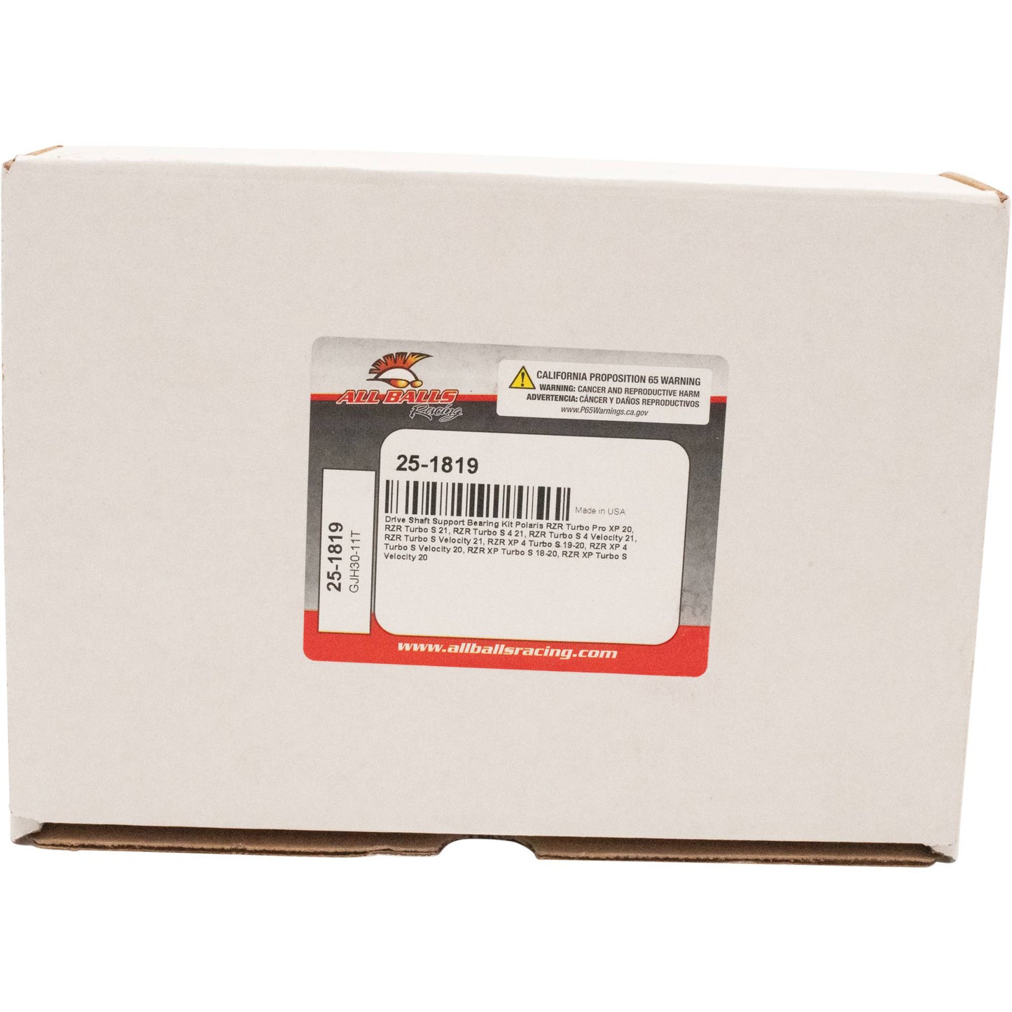 ALL BALLS Drive Shaft Support Bearing for Polaris RZR XP Turbo S and More