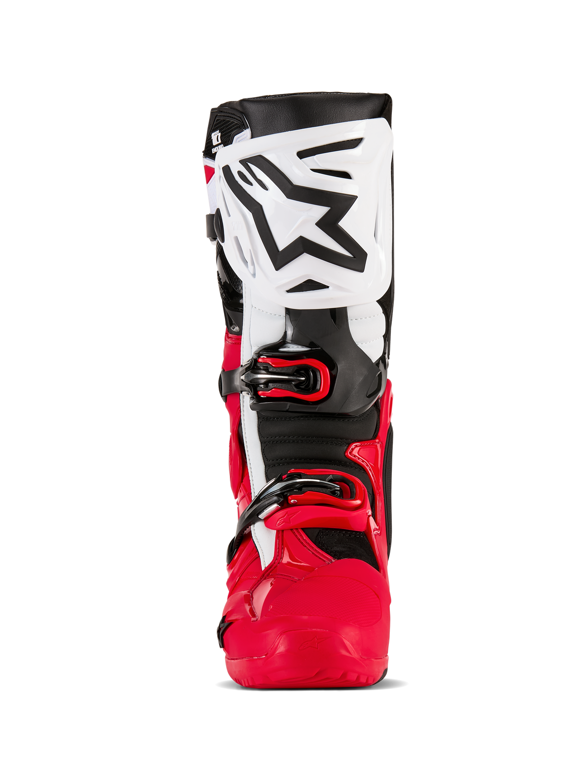 Alpinestars Tech 10 Enduro Boots US 14 Bright Red/Black/White – Offroad Motorcycle Footwear