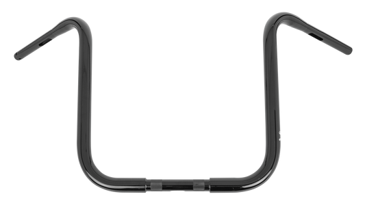 Burly Brand Gorilla Ape 14-Inch Handlebars in Black – Tapered for Stock Controls and Internal Wiring