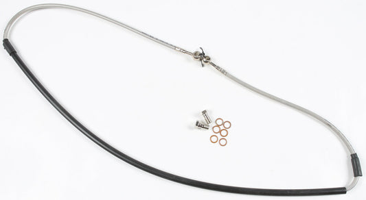 GBRAKES Steel Front Brake Line for Yamaha Offroad Vehicles - FK003D347-1