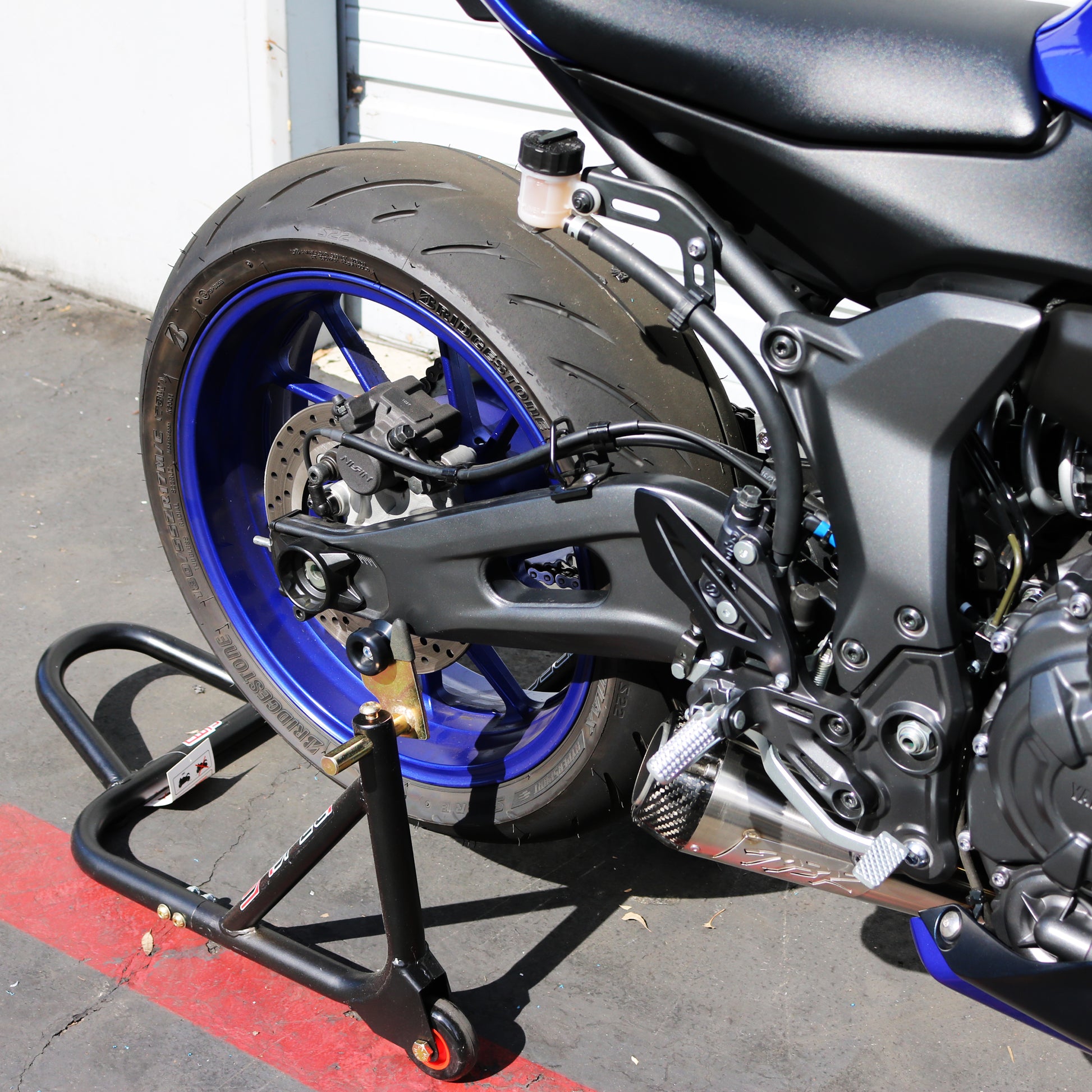 Shogun Complete Slider Kit Black for Yamaha YZF-R7 (2022-2024) by SHOGUN Part #755-6619