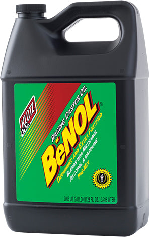 Klotz Benol Racing Castor Oil 1 Gallon – High-Performance Engine Lubricant for Motorsports