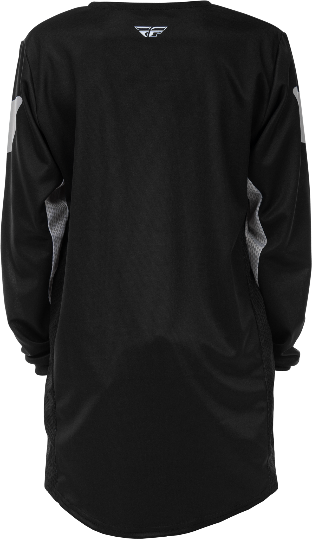 Fly Racing Youth Kinetic Jersey Black/Grey Youth Large – Offroad Performance Shirt
