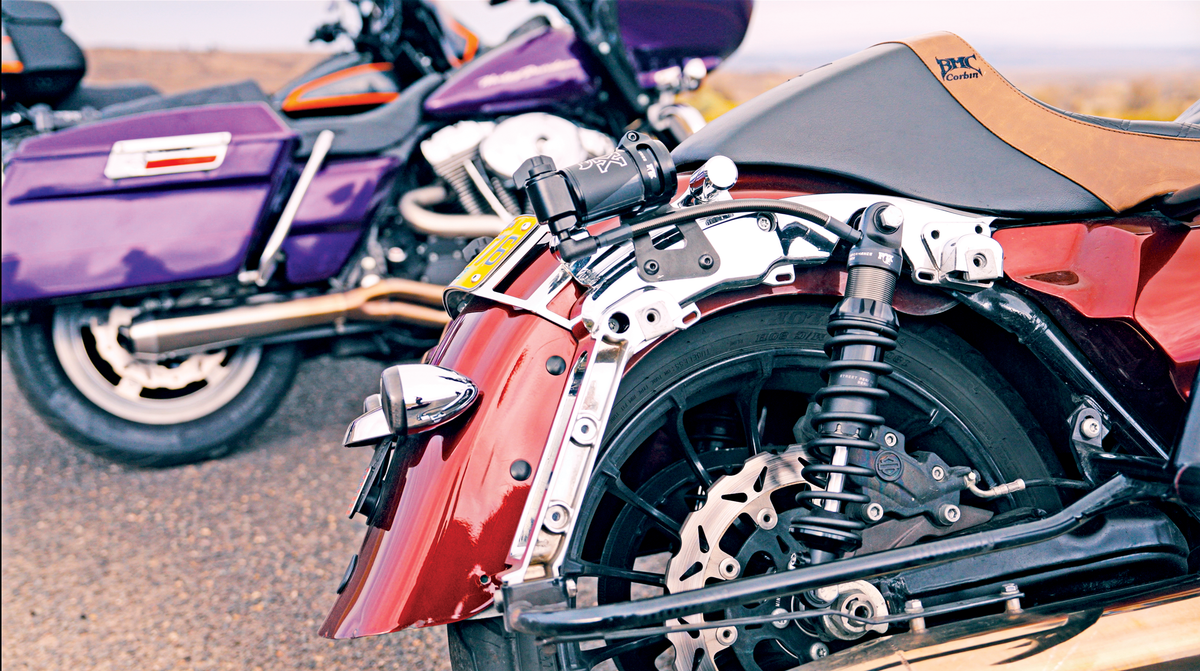 Fox QSR 13-inch Shock with Remote Reservoir for Harley Davidson V-Twin Models