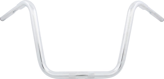 HardDrive 1.25 inch Chrome Ape Hanger Handlebars with 9 inch Pull Back for Harley-Davidson