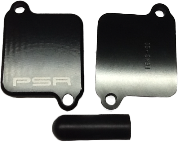 PSR Smog Block Off Plates for Suzuki GSX-S Models - Part Number 05-01350-22