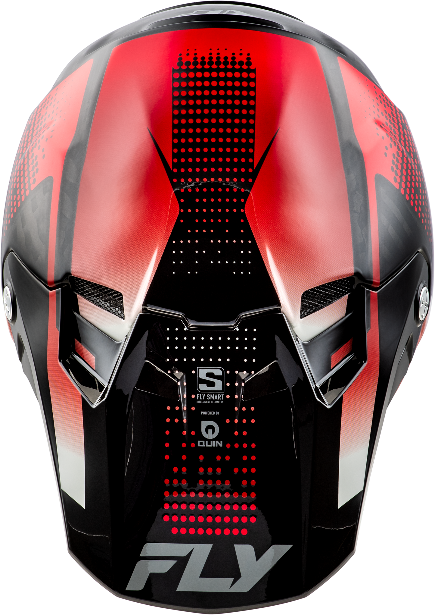 Fly Racing Formula S Carbon Protocol Helmet Black Carbon/Red X-Small – Offroad Full-Face Helmet with Advanced Safety and Connectivity Features