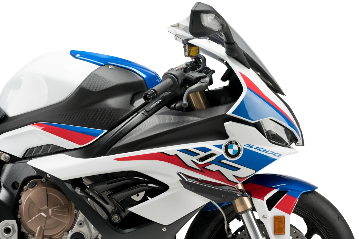 PUIG Sport Side Spoilers Black for BMW – Aerodynamic Motorcycle Body Accessories