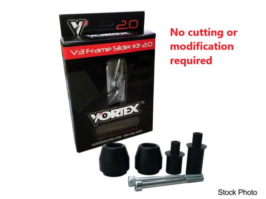 Vortex V3 2.0 Frame Sliders for Yamaha YZF-R7 - Enhanced Street Motorcycle Protection