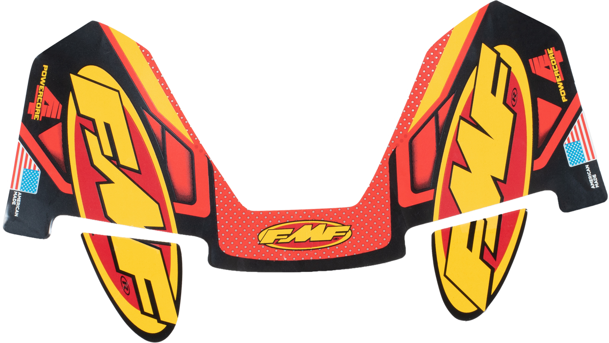 FMF Powercore 4 Stroke Hex Decal - Offroad Graphics and Decals by FMF