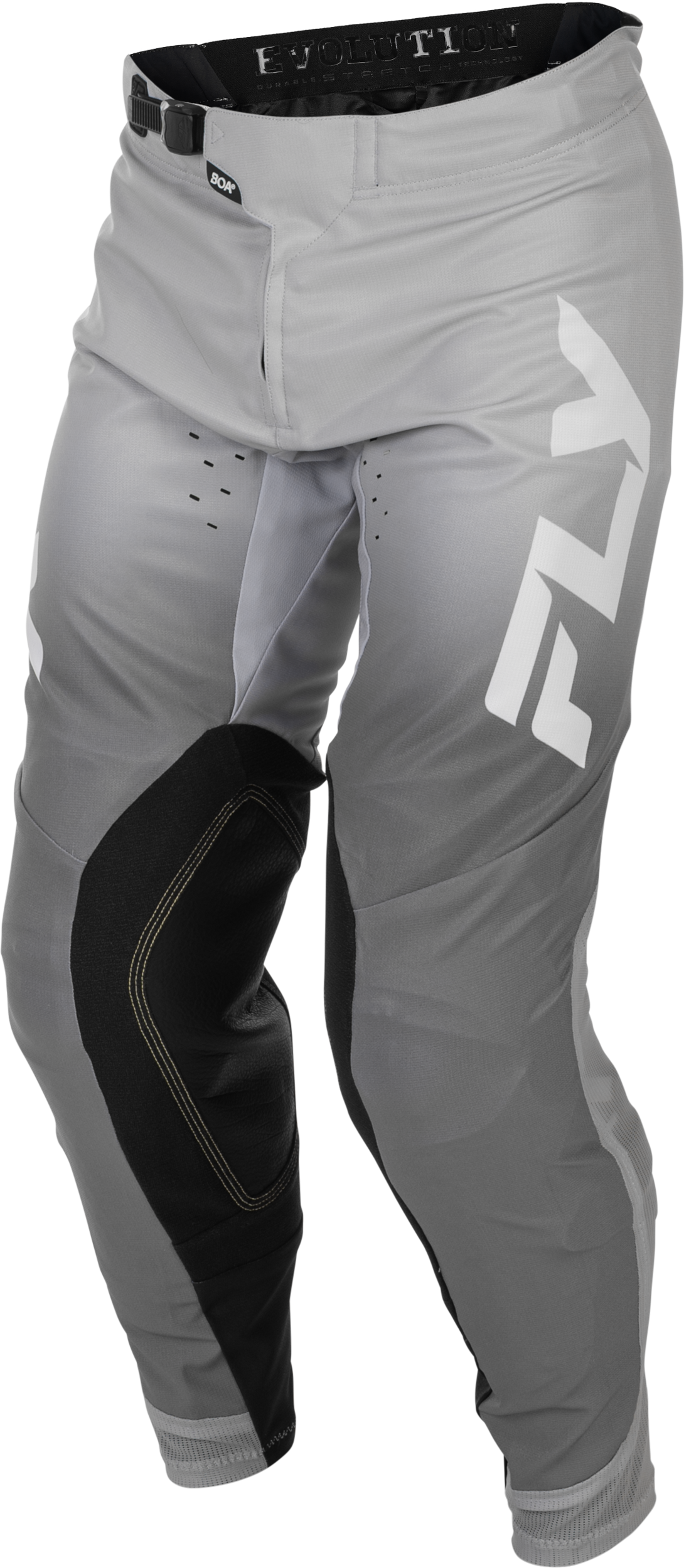 Fly Racing Evolution DST Offroad Pants – White/Grey, US 38
