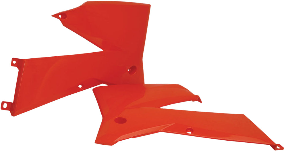 ACERBIS Radiator Shrouds for KTM 250/300 SX, XC - Orange, Front Offroad Body Part