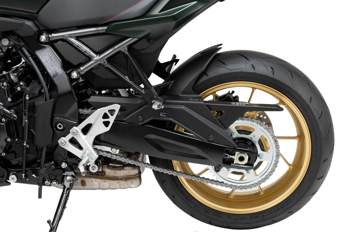 PUIG Tire Hugger Matte Black for Street Motorcycles - Part 21699J