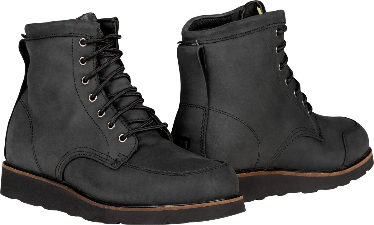 Highway 21 Journeyman Boots Black US 13 – Durable Waterproof Leather Work & Riding Footwear