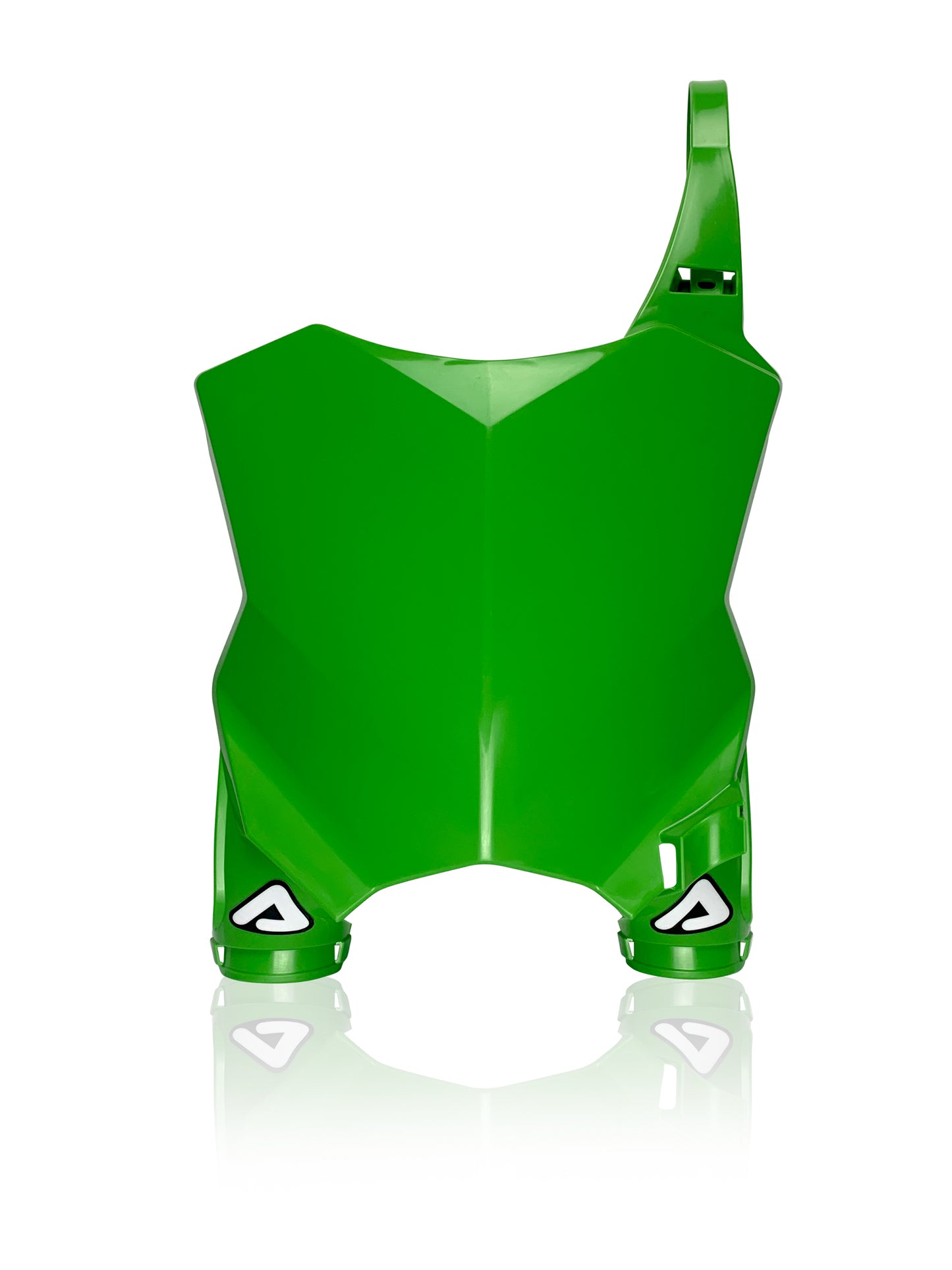 ACERBIS Raptor Front Number Plate Green for Kawasaki KX250F and KX450F Offroad Bikes