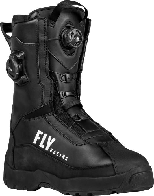 Fly Racing Inversion Snow Boots Black US 10 – Waterproof, Insulated, and Durable
