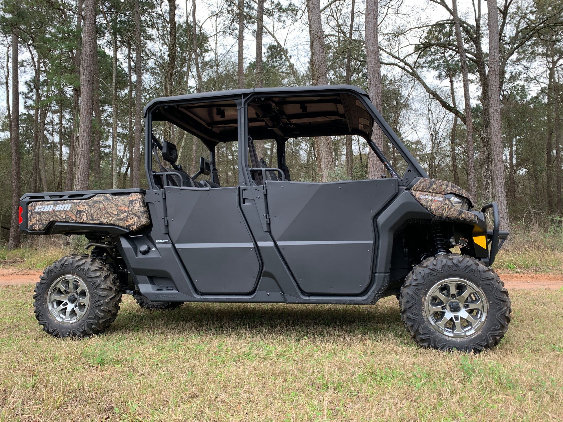 RIVAL POWERSPORTS USA Rear Half Doors for Can-Am Defender Max (Part #2444.7276.2)