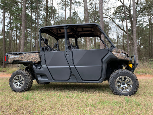 RIVAL POWERSPORTS USA Rear Half Doors for Can-Am Defender Max (Part #2444.7276.2)