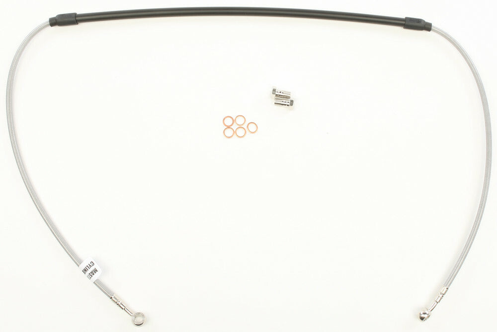 GBRAKES Steel Front Brake Line for Suzuki Offroad Vehicles - Part FK003D430-1