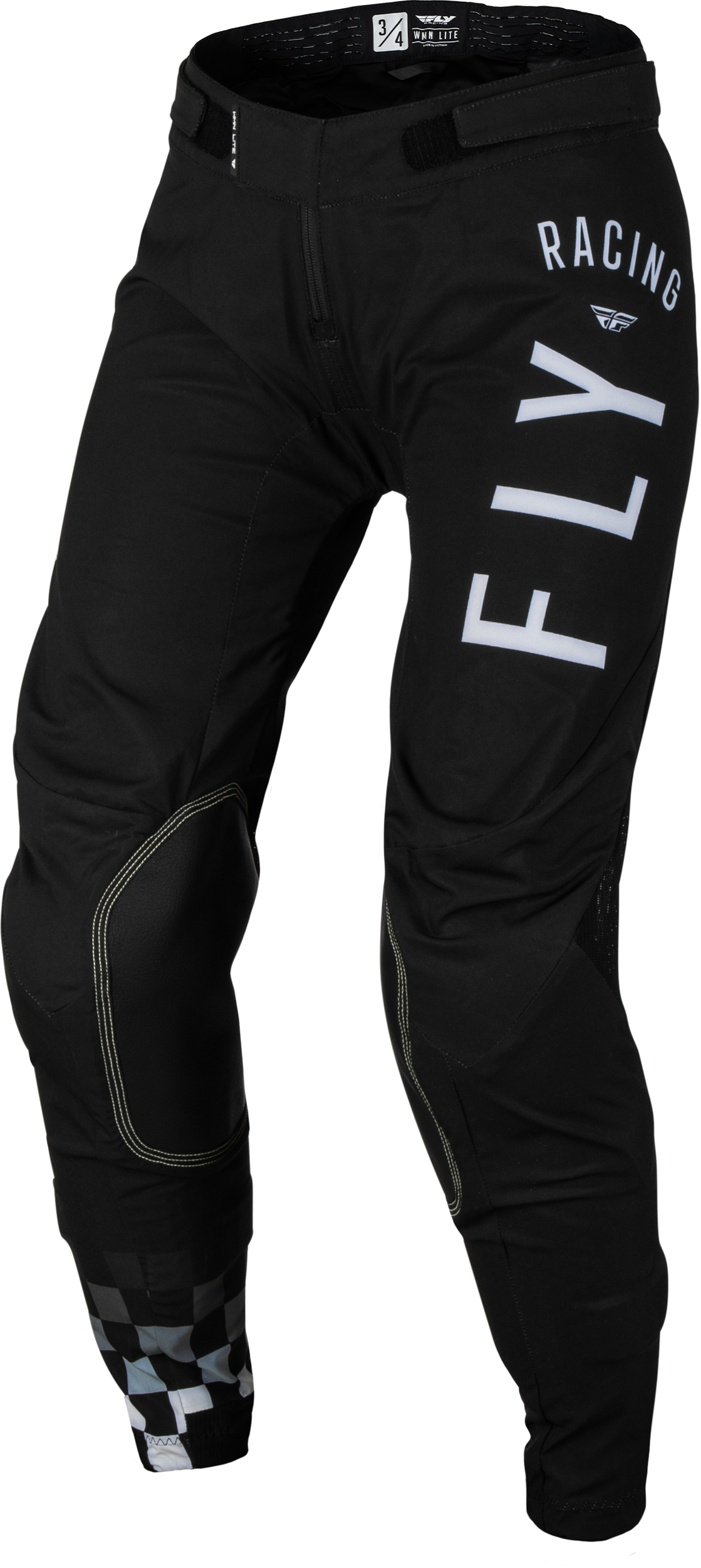 Fly Racing Women's Lite Offroad Pants Size 0/02 Black and Light Grey