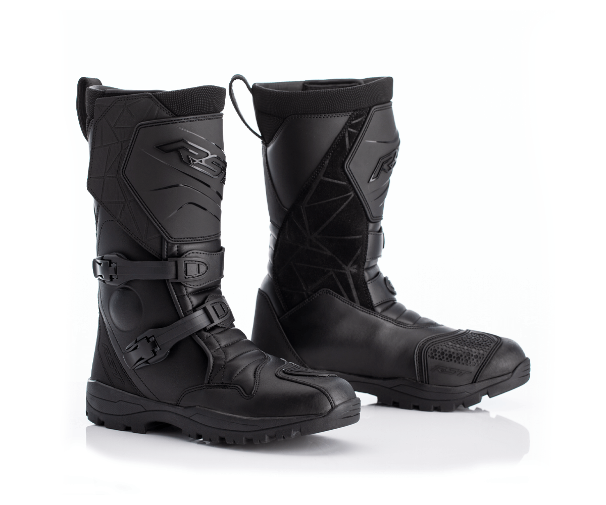 RST Adventure-X Ce Waterproof Motorcycle Boots - Black, US Size 14