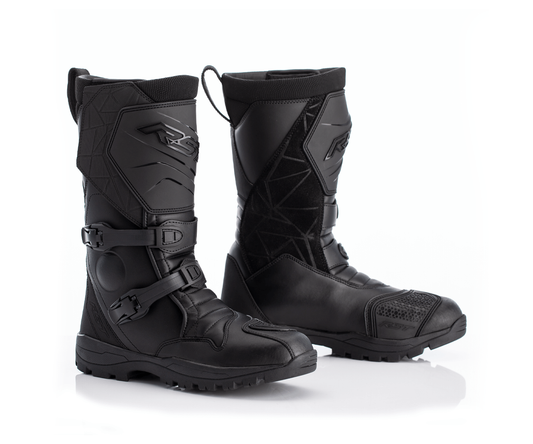 RST Adventure-X CE Waterproof Motorcycle Boots - Black, Size US 13