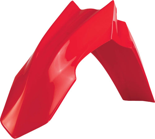 Acerbis Front Fender in Red for Honda CRF Series Offroad Motorcycles