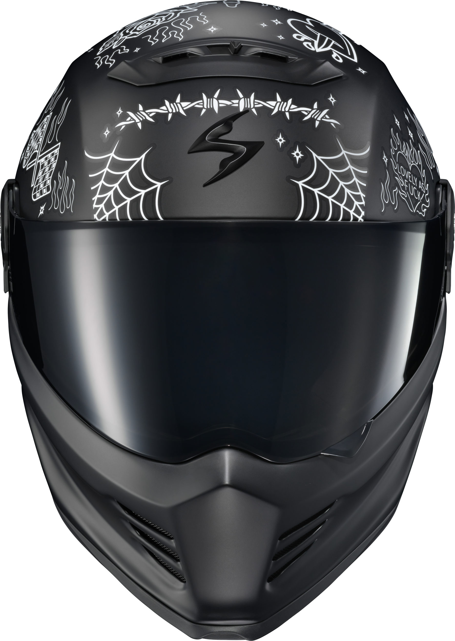 ScorpionEXO Covert FX Full Face Motorcycle Helmet - Black, Small