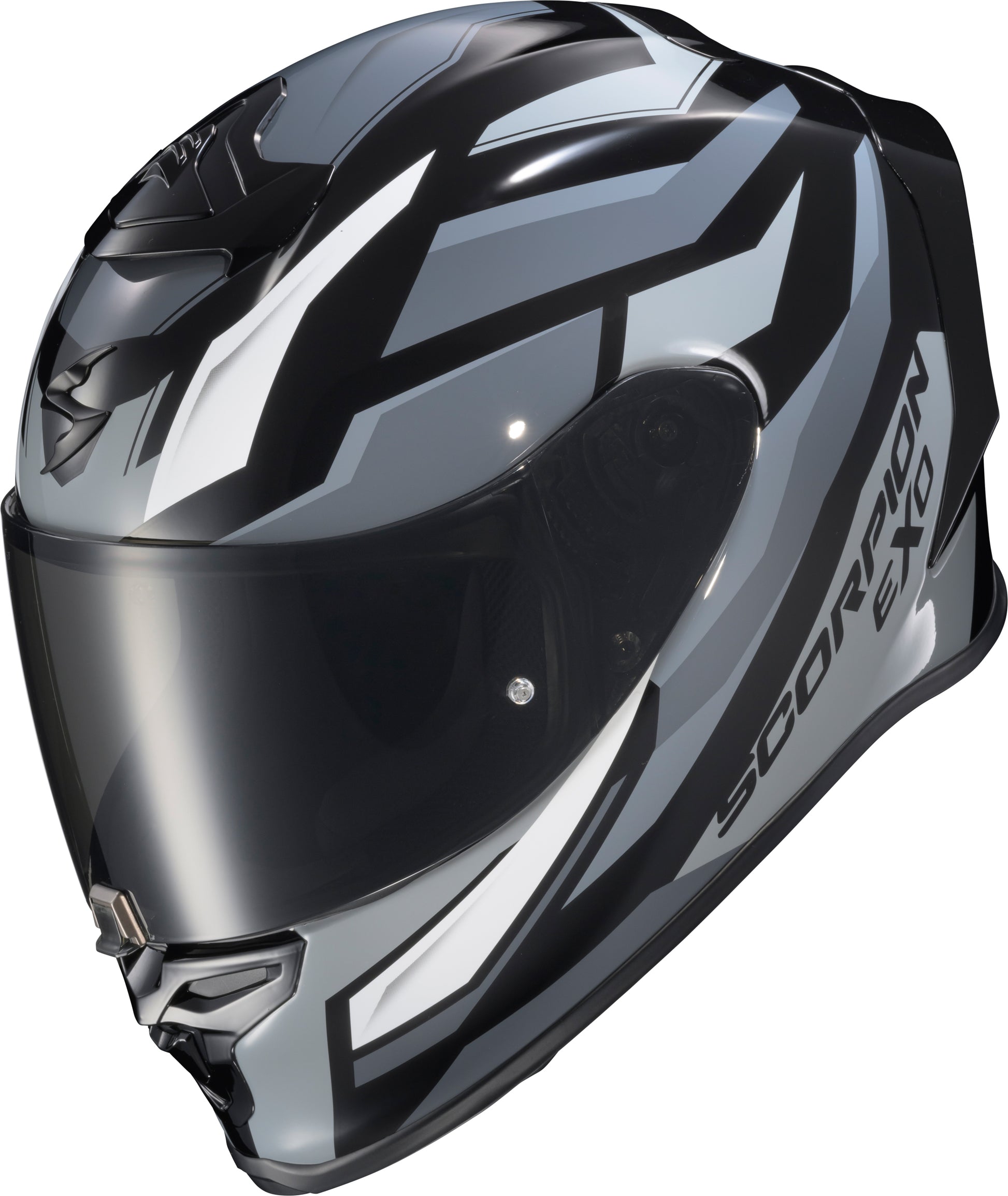 Scorpion EXO R1 Air Full-Face Helmet Raven Phantom Medium – Advanced Street Motorcycle Safety Gear