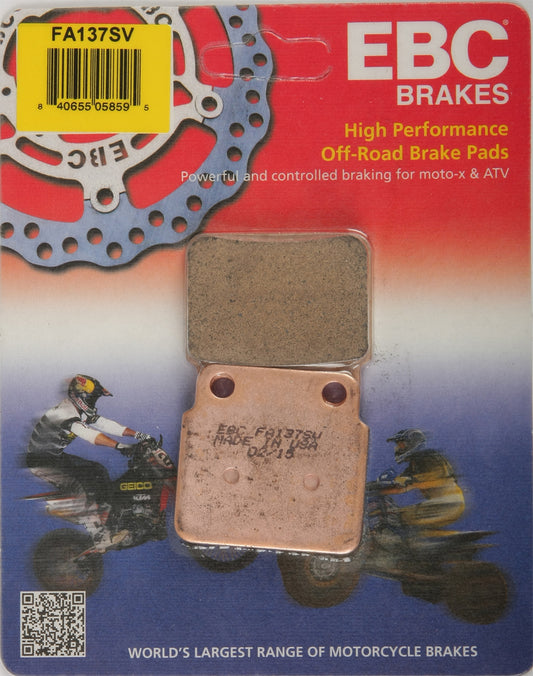 EBC FA137SV Severe Duty ATV/UTV Brake Pads for Kawasaki and Suzuki Models