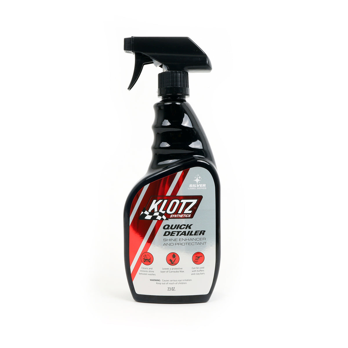 KLOTZ Quick Detailer 23 oz. – Carnauba Wax Spray for Shine and Protection