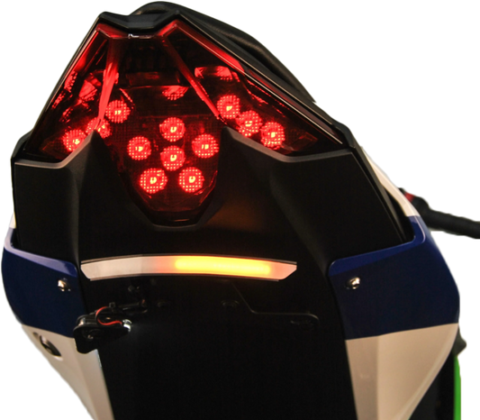 NEW RAGE CYCLES Fender Eliminator Tucked Kawasaki – Model N500-FE-T-SE