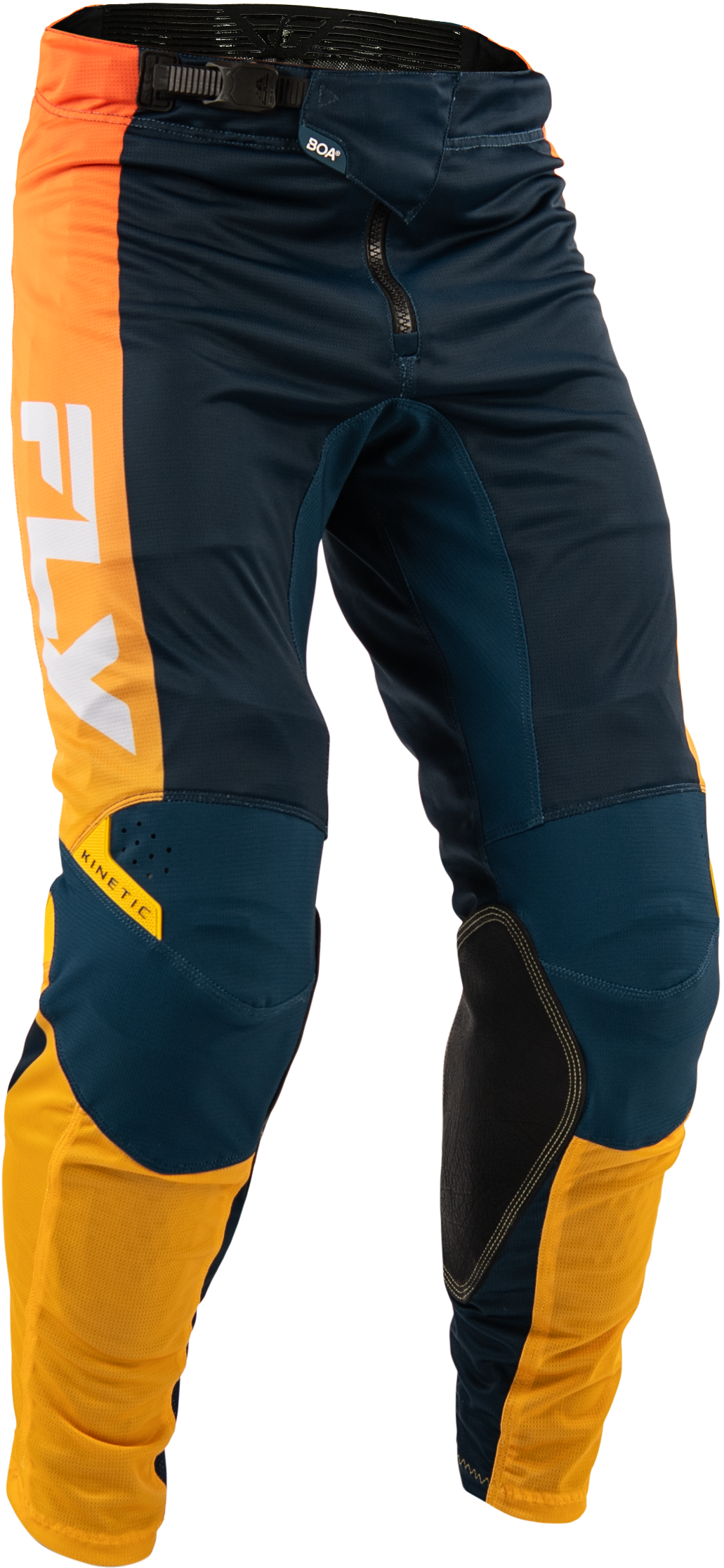 Fly Racing Kinetic Mesh Pants for Men – Navy/Orange, Size US 30