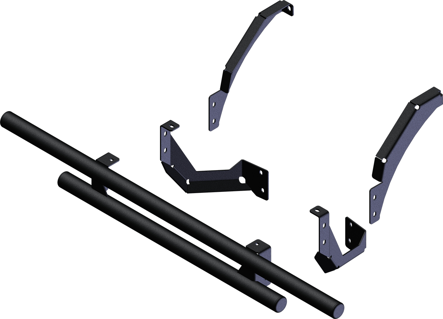 KFI Rear Tube Bumper for Polaris Xpedition ATV/UTV - Heavy-Duty Steel Construction